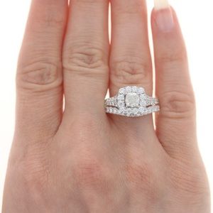 Neil Lane engagement ring with 2 diamond bands **SOLD**
